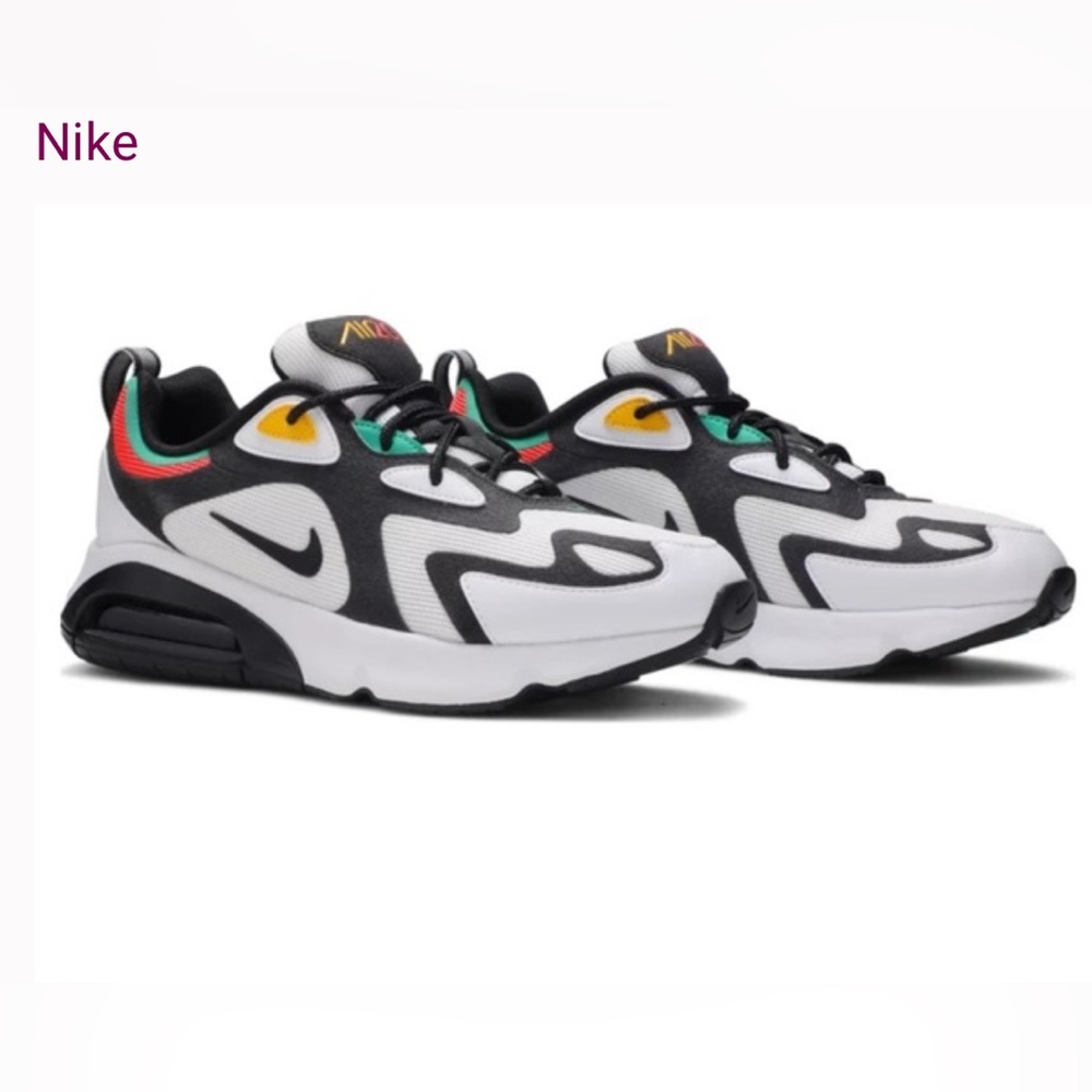 Nike AirMax 200 Rasta Athletic Tennis Shoes Youth 6 Women’s 7.5 EUC sold out
